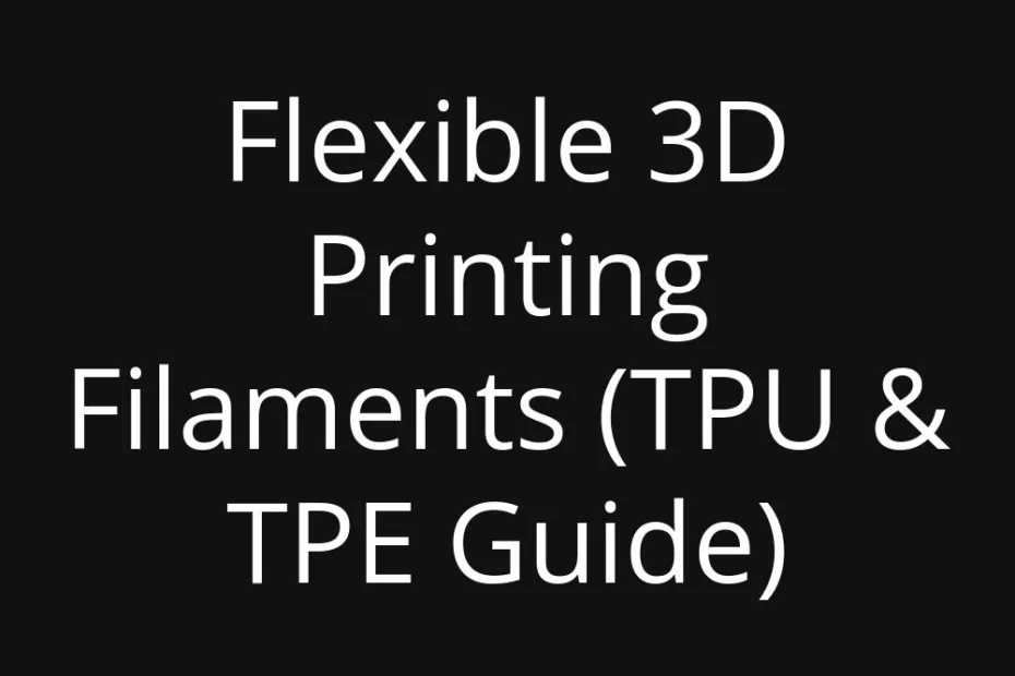 Close-up of a flexible 3D printing filament spool showing the colorful, rubber-like material.