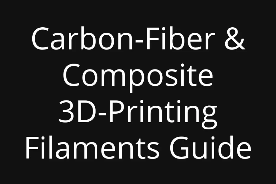 Close-up of a spool of black carbon fiber filament for 3D printing with a textured surface.